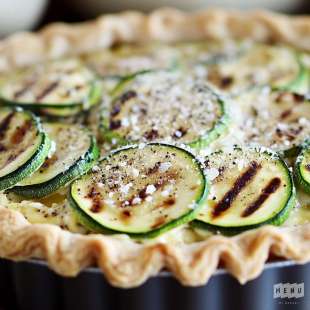 Quiche aux Courgettes et Parmesan