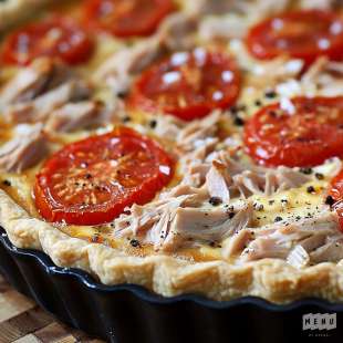 Quiche au Thon et Tomates