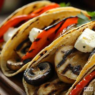 Tacos aux Poivrons Grillés