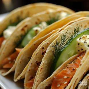 Tacos au Saumon