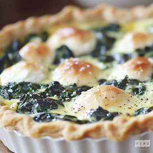 Quiche Épinards et Ricotta
