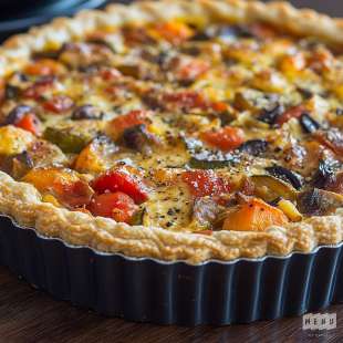 Quiche à la Ratatouille
