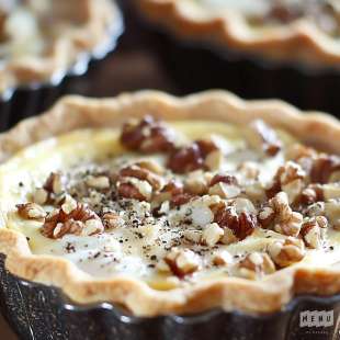 Quiche au Roquefort et Noix