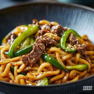 Nouilles Udon Boeuf Épicé