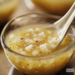 Vinaigrette au Vinaigre Blanc et Échalote