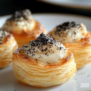 Mini Feuilleté à la Truffe et Parmesan