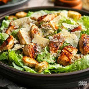 Salade César au Poulet Épicé