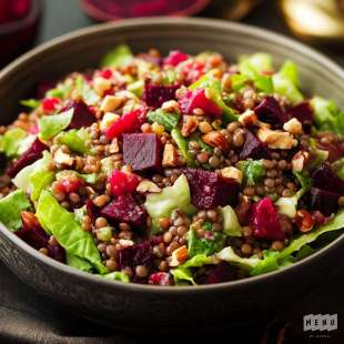 Salade de Lentilles et Betterave
