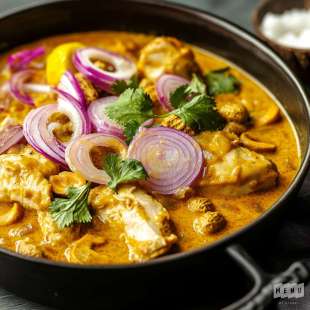Poulet au Curry de Cacahuètes