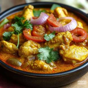 Poulet au Curry de Madras