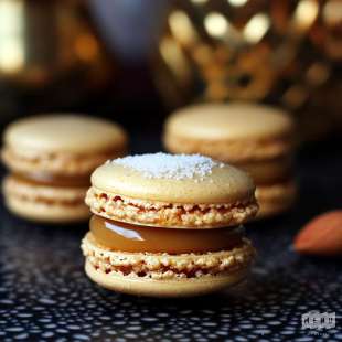 Macaron Caramel Beurre Salé