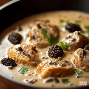 Ris de Veau aux Morilles