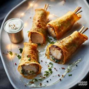 Ris de Veau en Croûte de Feuilles de Brick