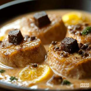 Ris de Veau au Citron Confit et Épices Douces