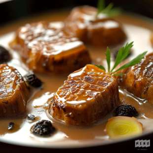 Ris de Veau Glacé au Miel et Gingembre