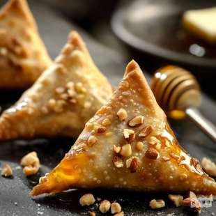 Samoussa au Chèvre et Miel