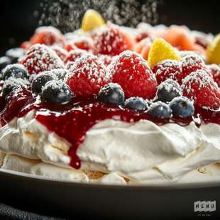 Pavlova aux Fruits Rouges
