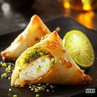 Samoussa au Poisson et Citron Vert
