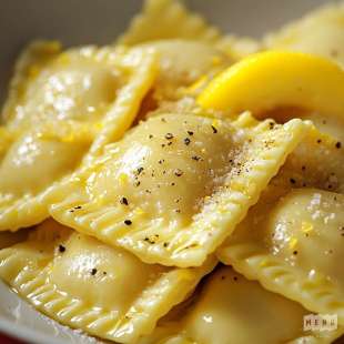 Raviolis Ricotta et Citron