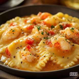Raviolis Homard et Crustacés