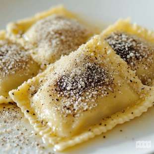 Raviolis Truffe et Parmesan