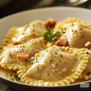 Raviolis Dinde et Marrons