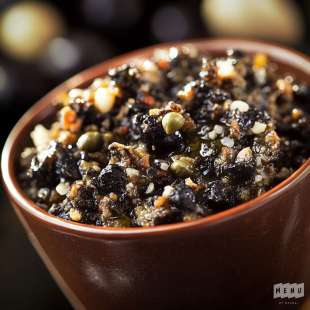 Tapenade Olives Noires et Câpres