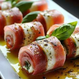 Involtini de Jambon Cru et Mozzarella