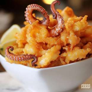 Poulpe Frit façon Tempura