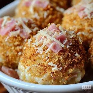 Arancini au Jambon et Mozzarella