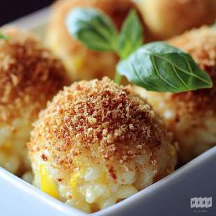 Arancini au Citron et Basilic