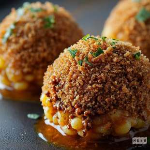 Recette Apéritif : Arancini à la Viande Ragu