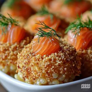 Arancini au Saumon Fumé et Aneth
