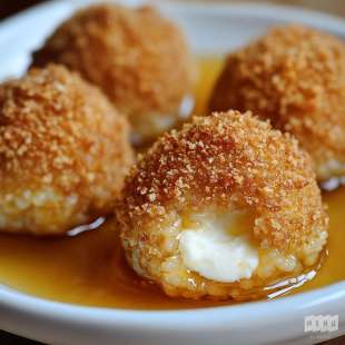 Recette Apéritif : Arancini au Chèvre et Miel