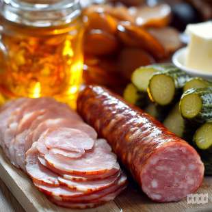 Planche de Jambon Cru et Rosette