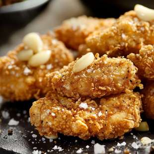 Poulet Frit à l’Ail