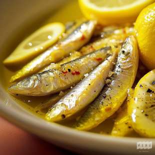 Sardines Marinées au Citron