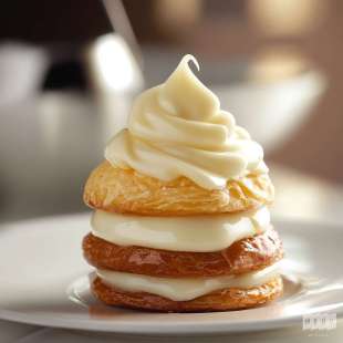 Religieuse Revisitée au Chocolat Blanc