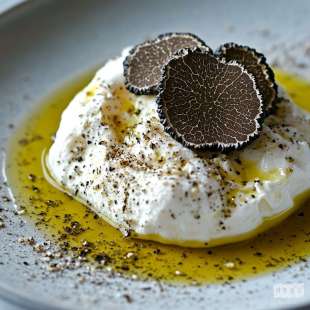 Burrata et Truffes