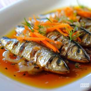 Sardines en Escabèche