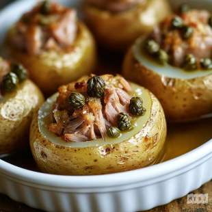 Patate Farcie au Thon et Câpres