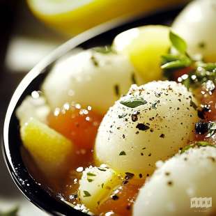 Supions au Citron et Herbes Fraîches