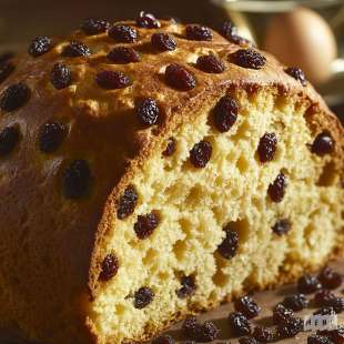 Panettone aux Raisins et Rhum