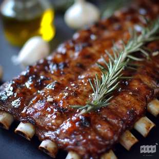 Ribs à l'Ail et au Romarin