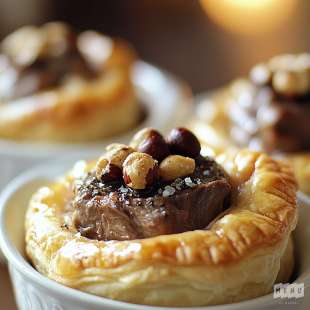 Pithiviers de Noisette de Chevreuil et Châtaignes