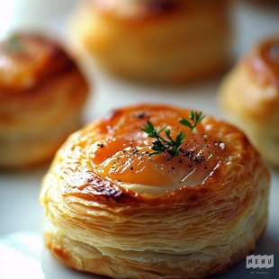Pithiviers de Suprême de Volaille et Foie Gras