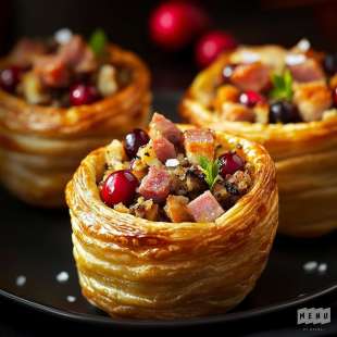 Pithiviers de Gigot de Gibier et Airelles