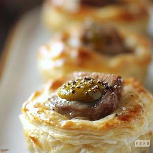 Pithiviers de Râble de Lapin et Moutarde