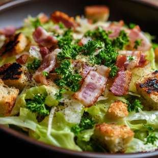 Salade Frisée aux Lardons