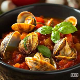 Palourdes Sautées à la Sauce Tomate